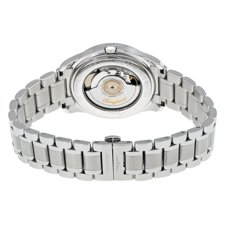 Longines,Master 40mm,40mm,Stainless Steel,Black,Automatic,Big Date,42hours,L2,L2.648.4.51.6
