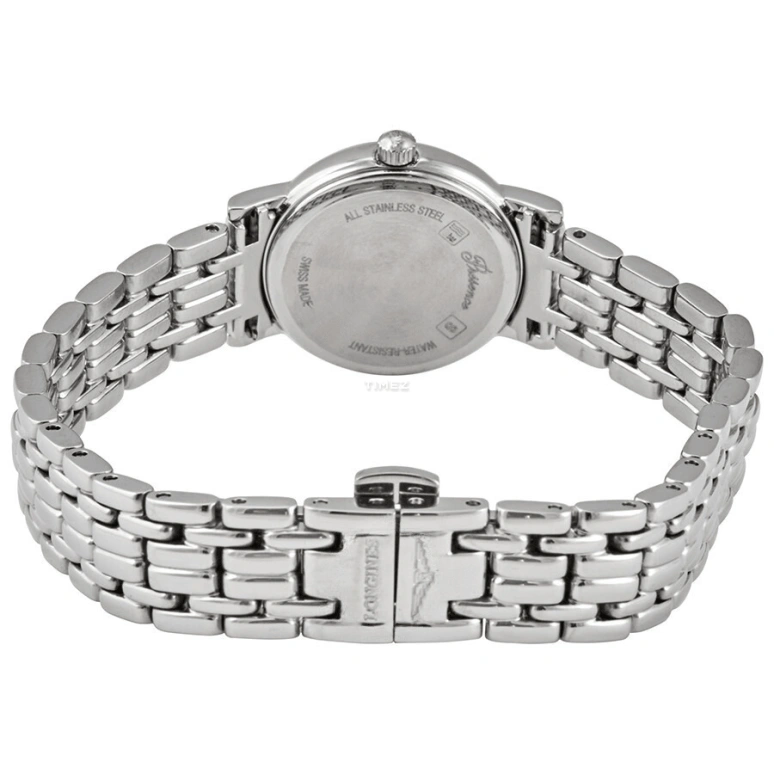 Longines,Presence 23.50mm,23.50mm,Stainless Steel,White,Quartz,Day,26280hours,L4,L4.319.4.12.6