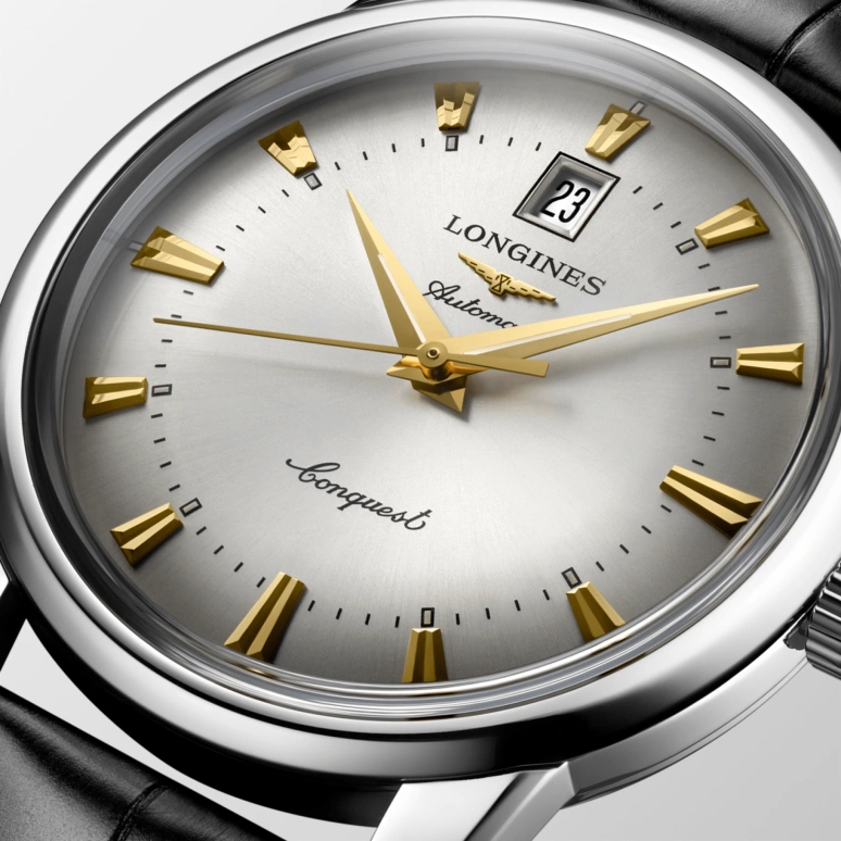 Longines,Heritage Classic 40mm,40mm,Stainless Steel,Silver,Automatic,Chronograph,Date,Power Reserve Indicator,L1,L1.645.4.75.4