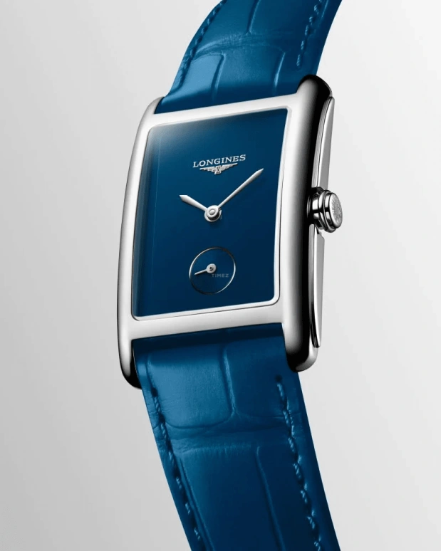 Longines,DolceVita 23mm,23mm,Stainless Steel,Blue,Quartz,26280hours,In-house Caliber,L5,L5.512.4.90.2