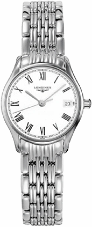 Longines,Lyre 25mm,25mm,Stainless Steel,White,Quartz,Day,26280hours,L4,L4.259.4.11.6
