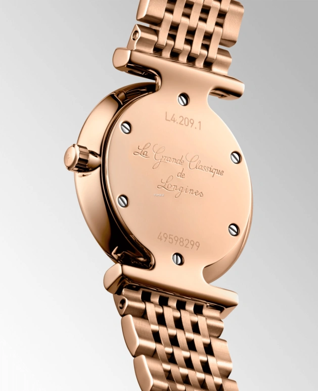 Longines,La Grande Classique 24mm,24mm,Stainless Steel,Rose Gold,Quartz,26280hours,In-house Caliber,L4,L4.209.1.90.8