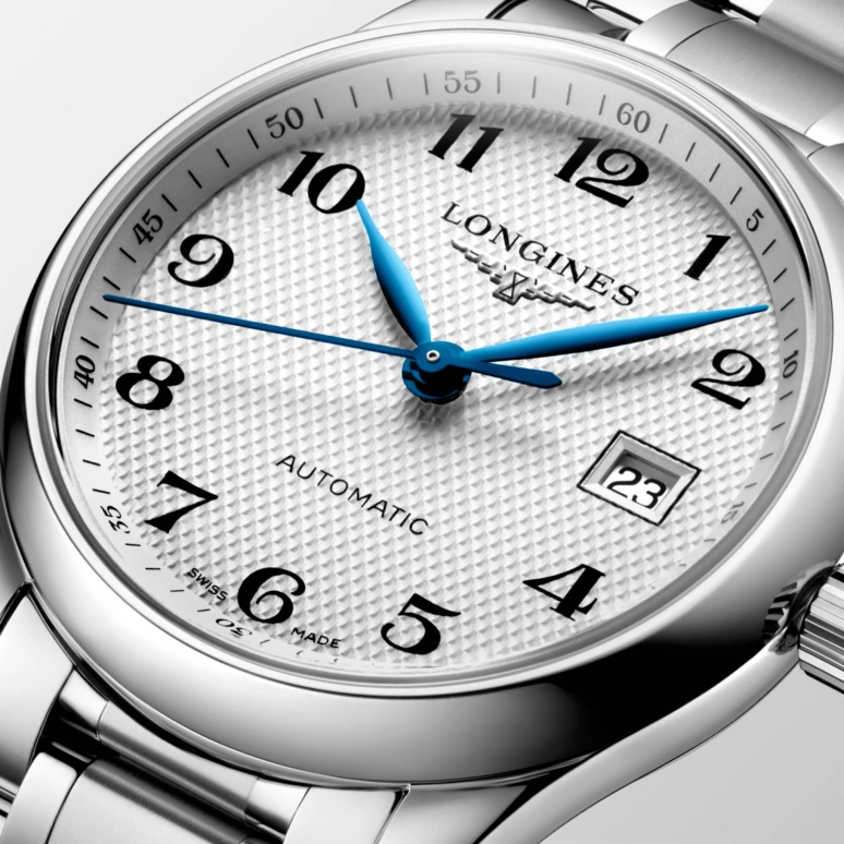 Longines,Master 29mm,29mm,Stainless Steel,White,Automatic,Date,40hours,L2,L2.257.4.78.6