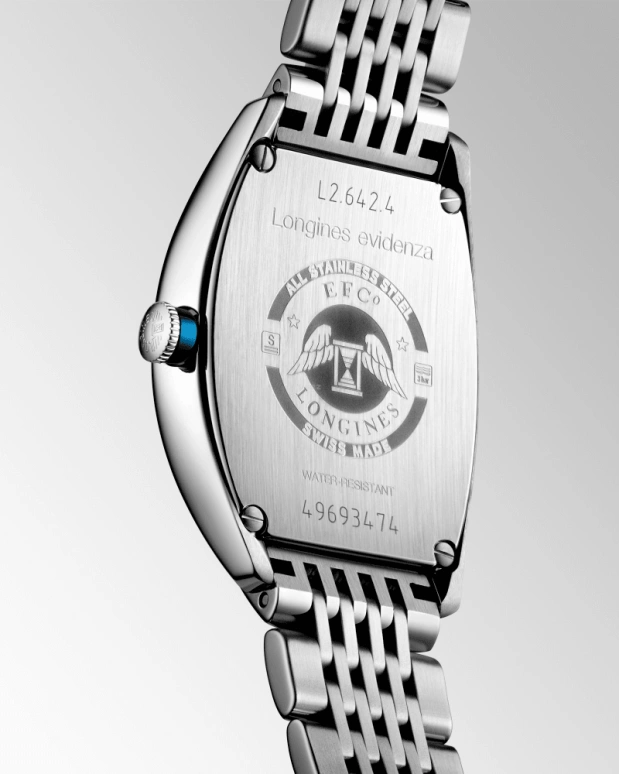 Longines,Evidenza 33.10mm,33.10mm,Stainless Steel,Silver,Automatic,Date,42hours,L2,L2.642.4.73.6
