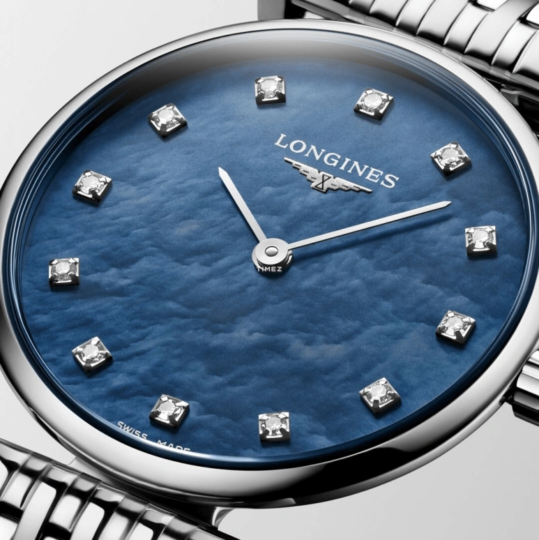 Longines,La Grande Classique 24mm,24mm,Stainless Steel,Blue,Quartz,26280hours,In-house Caliber,L4,L4.209.4.81.C
