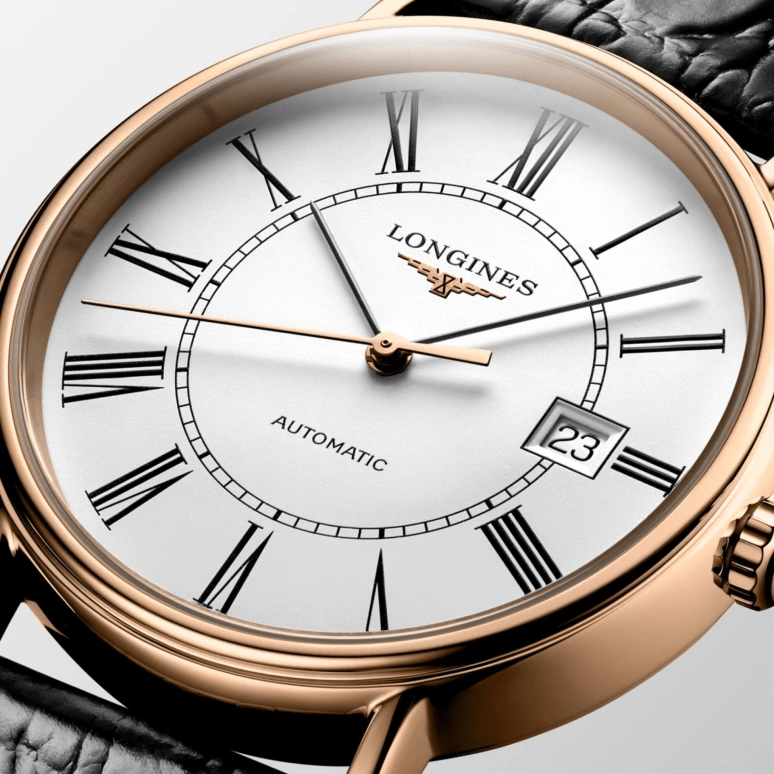 Longines,Presence 40mm,40mm,Stainless Steel,White,Automatic,Date,65hours,L4,L4.922.1.11.2