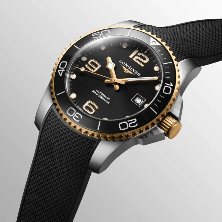 Longines,Sport 41mm,41mm,Stainless Steel,Black,Automatic,72hours,In-house Caliber,L3,L3.781.3.56.9