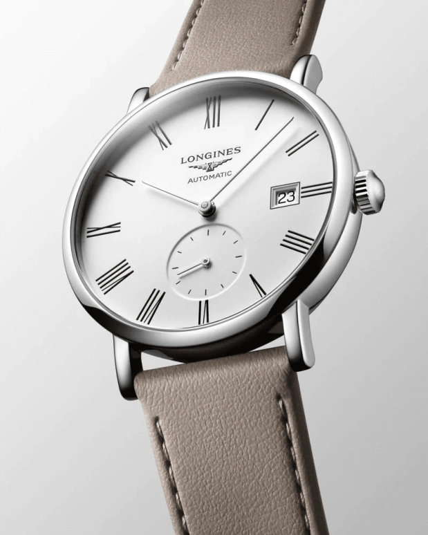Longines,Elegant 39mm,39mm,Stainless Steel,White,Automatic,72hours,In-house Caliber,L4,L4.812.4.11.2