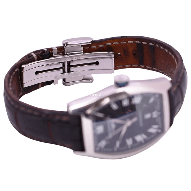 Longines,Evidenza 26x30.60mm,26x30.60mm,Stainless Steel,Black,Automatic,Day,45hours,L2,L2.142.4.51.4