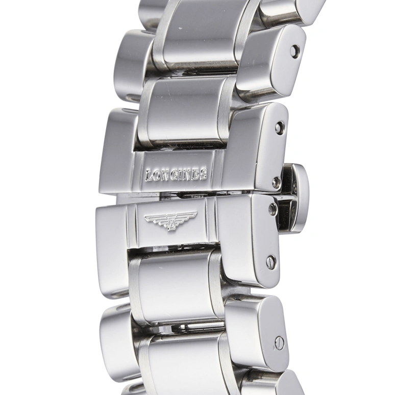 Longines,Lungomare 42mm,42mm,Stainless Steel,Black,Quartz,Chronograph,Day,L3,L3.633.4.56.6