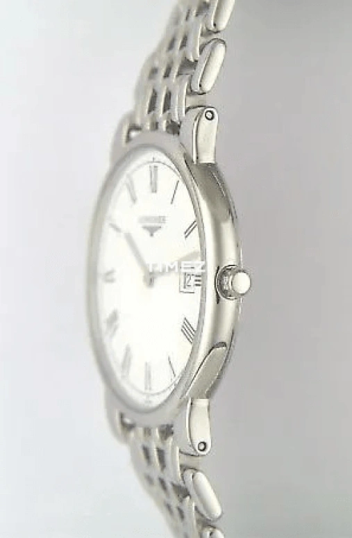 Longines,La Grande Classique 33.70mm,33.70mm,Stainless Steel,White,Quartz,Day,Sapphire,Crystal Glass,L5,L5.632.4.21.3