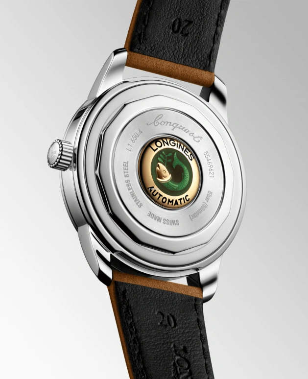 Longines,Conquest Heritage 40mm,40mm,Stainless Steel,Silver,Automatic,Anti-magnetic,72hours,L1,L1.650.4.72.2