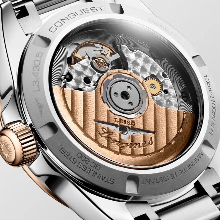 Longines,Sport 34mm,34mm,Stainless Steel,Purple,Automatic,Day,Anti-magnetic,L3,L3.430.5.98.6