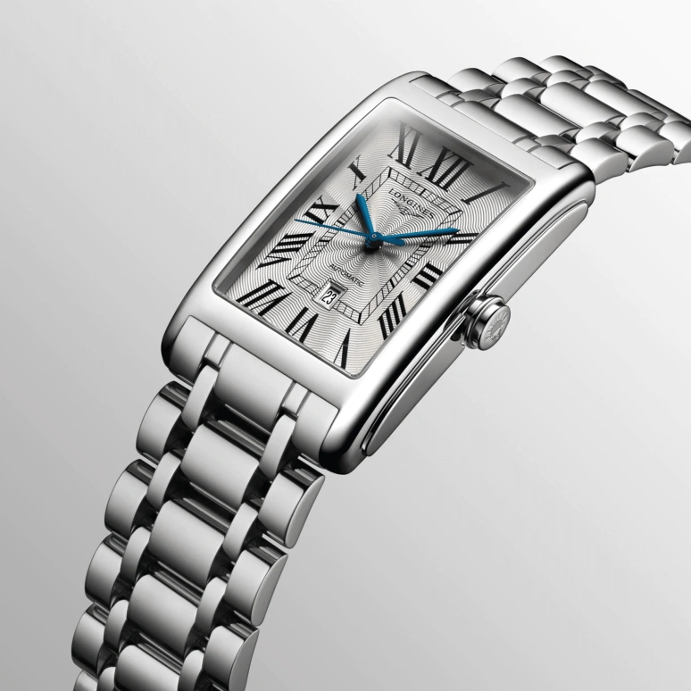 Longines,Elegant 47x28.20mm,47x28.20mm,Stainless Steel,Silver,Automatic,45hours,In-house Caliber,L5,L5.767.4.71.6