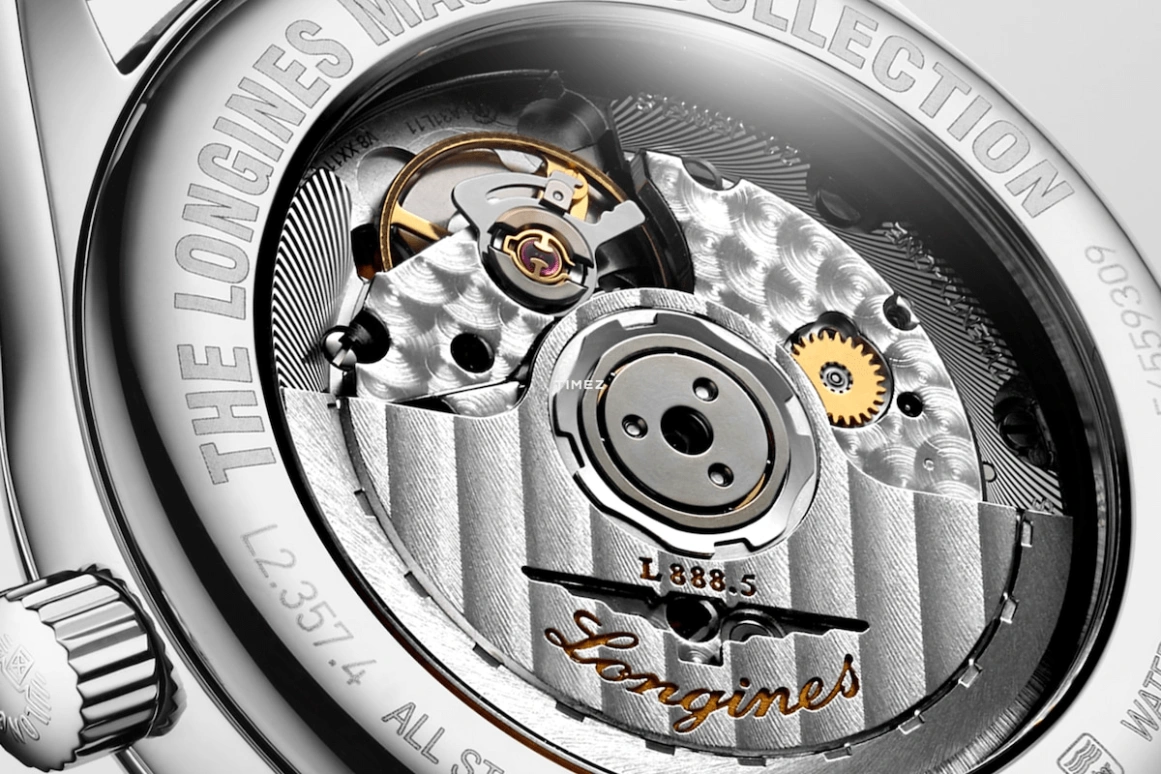 Longines,Master 34mm,34mm,Stainless Steel,Silver,Automatic,Day,72hours,L2,L2.357.4.78.3