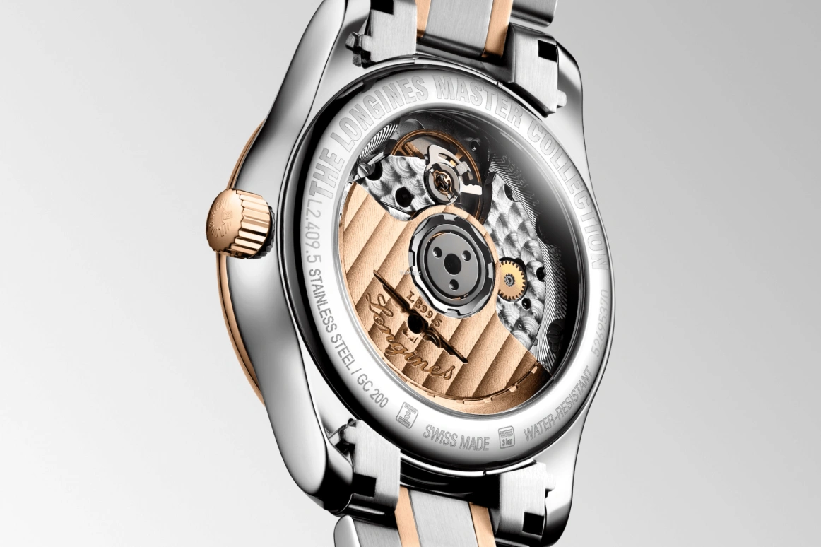Longines,Master 34mm,34mm,Stainless Steel,White,Automatic,Moonphase,Day,L2,L2.409.5.89.7