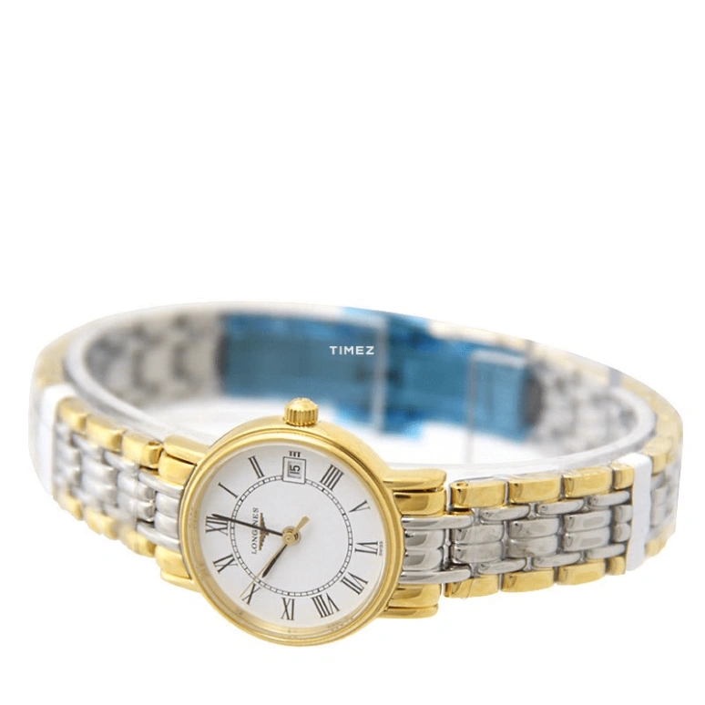 Longines,Presence 23.50mm,23.50mm,Stainless Steel,White,Quartz,Day,In-house Caliber,L4,L4.319.2.11.7