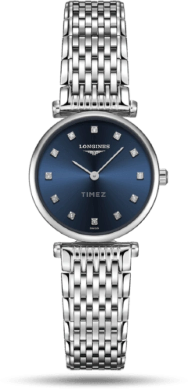 Longines,La Grande Classique 24mm,24mm,Stainless Steel,Blue,Quartz,26280hours,In-house Caliber,L4,L4.209.4.97.6