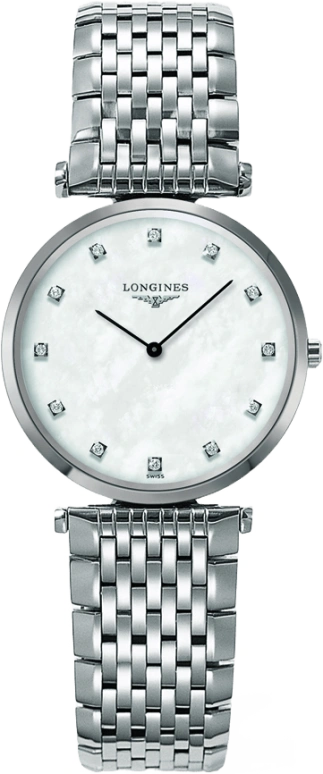 Longines,La Grande Classique 29mm,29mm,Stainless Steel,White,Quartz,Perpetual Calendar,In-house Caliber,L4,L4.512.4.87.6