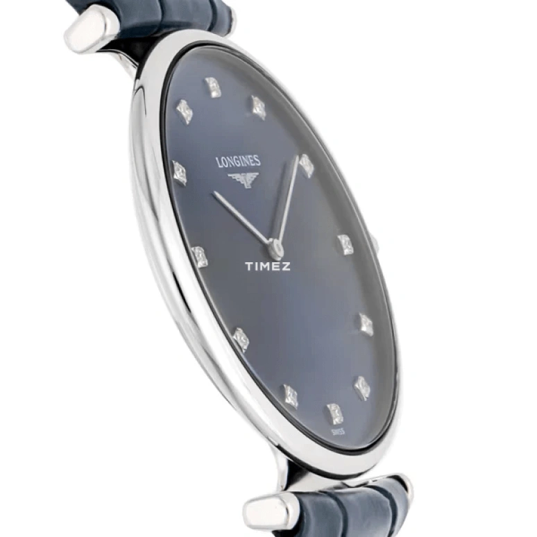 Longines,La Grande Classique 33mm,33mm,Stainless Steel,Blue,Quartz,In-house Caliber,Round,L4,L4.709.4.97.2