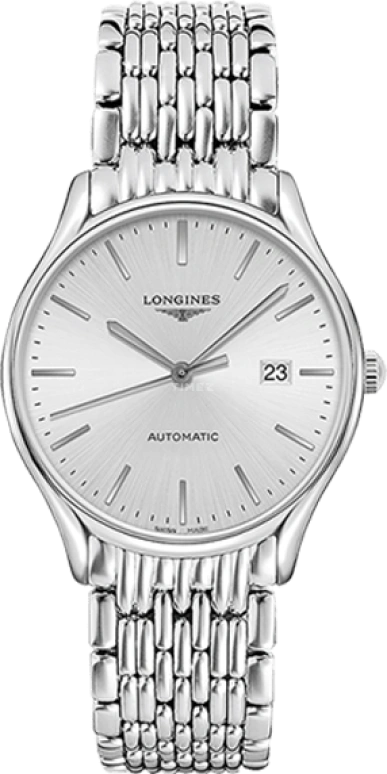 Longines,Lyre 40mm,40mm,Stainless Steel,Silver,Automatic,Date,64hours,L4,L4.961.4.72.6