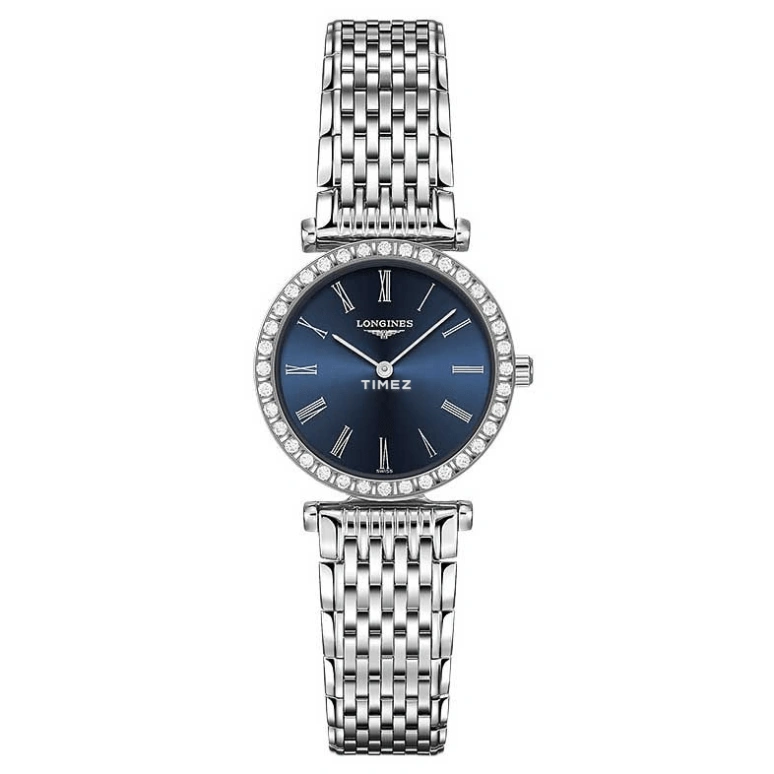 Longines,La Grande Classique 24mm,24mm,Stainless Steel,Blue,Quartz,26280hours,In-house Caliber,L4,L4.341.0.94.6