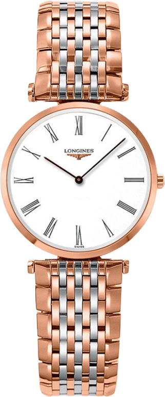 Longines,La Grande Classique 29mm,29mm,Stainless Steel,White,Quartz,Perpetual Calendar,In-house Caliber,L4,L4.512.1.91.7