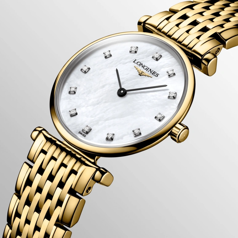 Longines,La Grande Classique 24mm,24mm,Stainless Steel,White,Quartz,26280hours,In-house Caliber,L4,L4.209.2.87.8