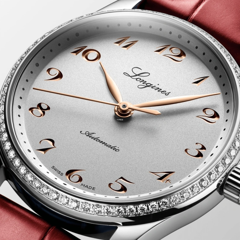 Longines,Master 34mm,34mm,Stainless Steel,Silver,Automatic,72hours,In-house Caliber,L2,L2.357.0.70.2