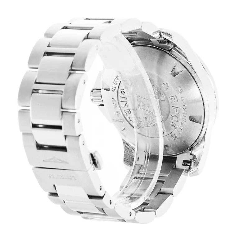 Longines,Conquest 41mm,41mm,Stainless Steel,Silver,Automatic,Day,38hours,L3,L3.677.4.76.6