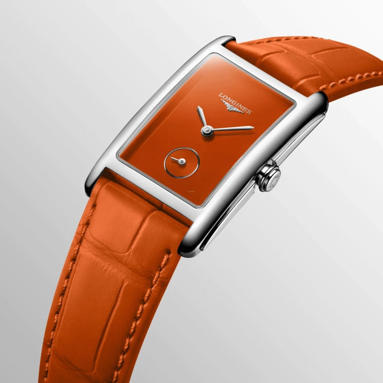 Longines,DolceVita 23mm,23mm,Stainless Steel,Red,Quartz,26280hours,In-house Caliber,L5,L5.512.4.92.2