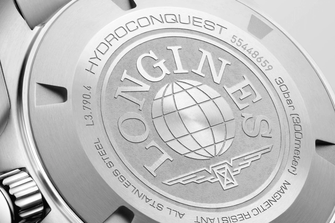 Longines,HydroConquest 41mm,41mm,Stainless Steel,Brown,Automatic,Day,Dule Time,L3,L3.790.4.66.6