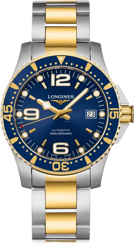 Longines,HydroConquest 41mm,41mm,Stainless Steel,Blue,Automatic,Date,65hours,L3,L3.742.3.96.7