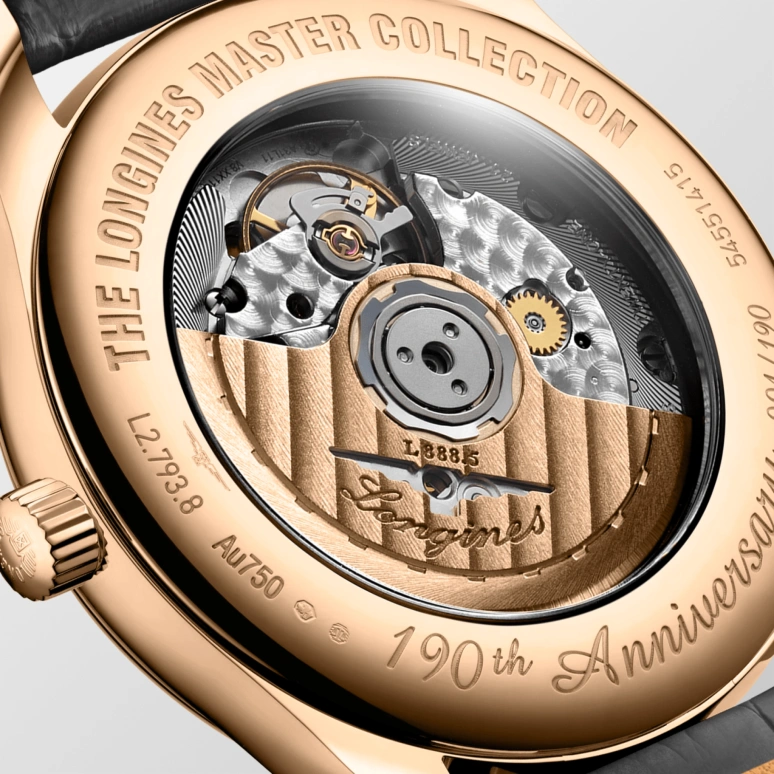 Longines,Heritage Classic 40mm,40mm,Rose Gold,Black,Automatic,64hours,In-house Caliber,L2,L2.793.8.73.2