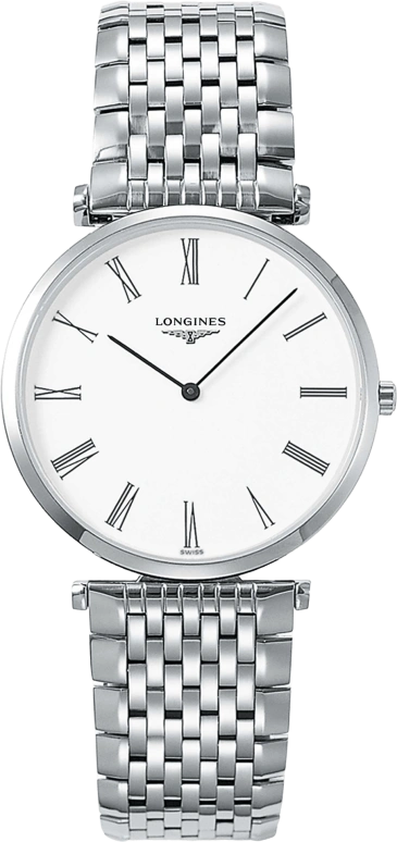 Longines,La Grande Classique 36mm,36mm,Stainless Steel,White,Quartz,Perpetual Calendar,In-house Caliber,L4,L4.755.4.11.6