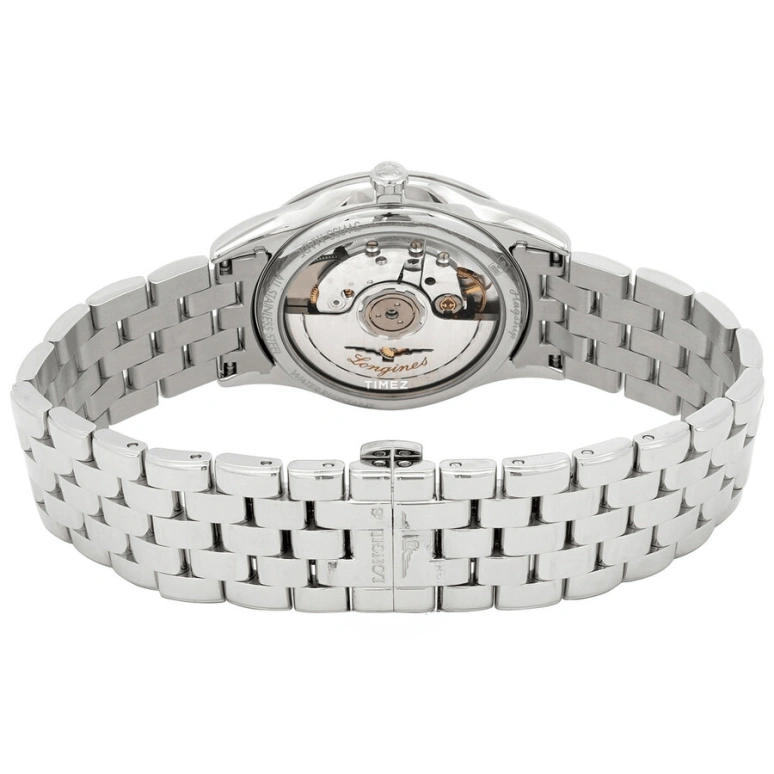 Longines,Flagship 35.60mm,35.60mm,Stainless Steel,White,Automatic,Day,65hours,L4,L4.774.4.21.6