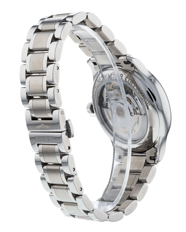 Longines,Master 39mm,39mm,Stainless Steel,Beige,Automatic,Day,World Time,Day / Night Indication,L2,L2.631.4.70.6