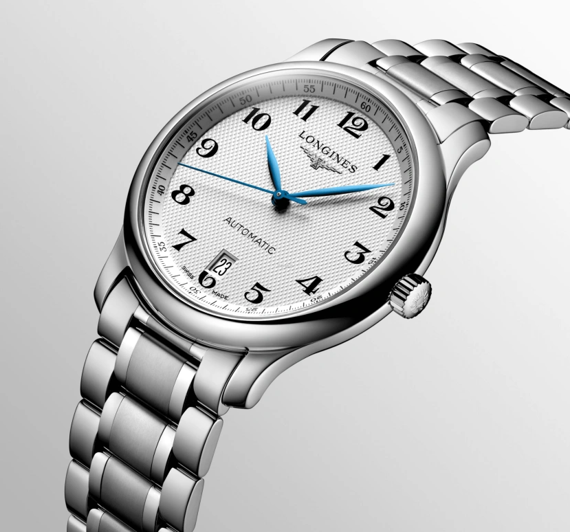 Longines,Master 38.50mm,38.50mm,Stainless Steel,Silver,Automatic,Day,65hours,L2,L2.628.4.78.6