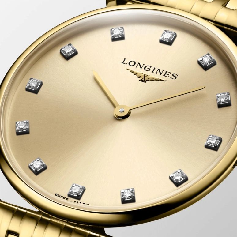 Longines,La Grande Classique 29mm,29mm,Stainless Steel,Gold,Quartz,Sapphire,Round,L4,L4.512.2.37.E
