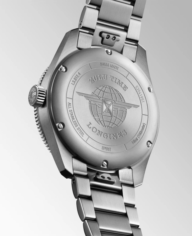 Longines,Spirit 42mm,42mm,Stainless Steel,Ceramic,Black,Automatic,Day,Dule Time,GMT,Anti-magnetic,65hours,In-house Caliber,L3,L3.812.4.60.6