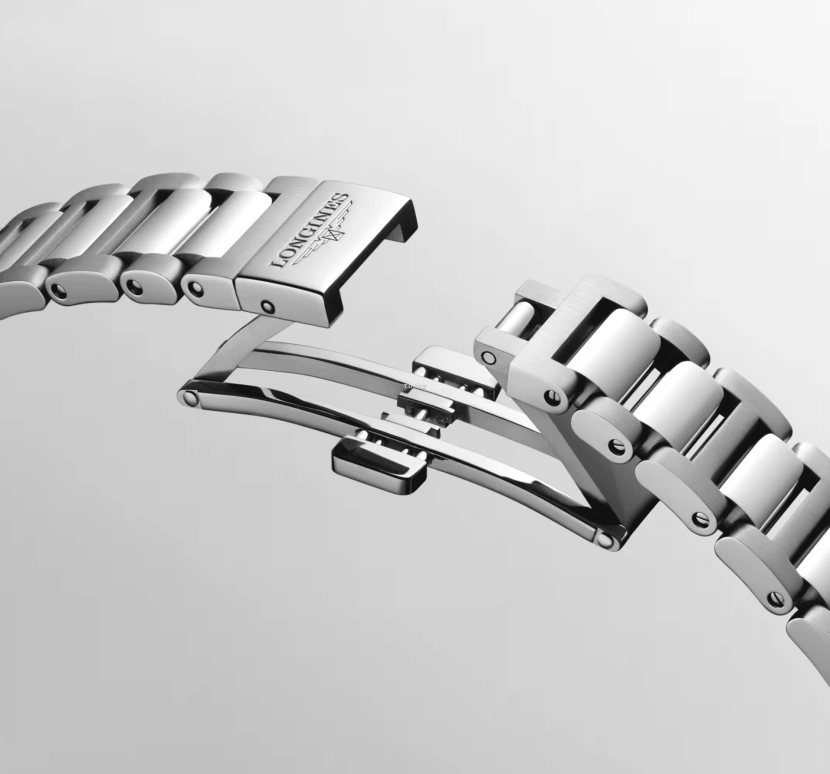 Longines,Sport 30mm,30mm,Stainless Steel,Silver White,Automatic,Day,Anti-magnetic,L3,L3.320.4.87.6