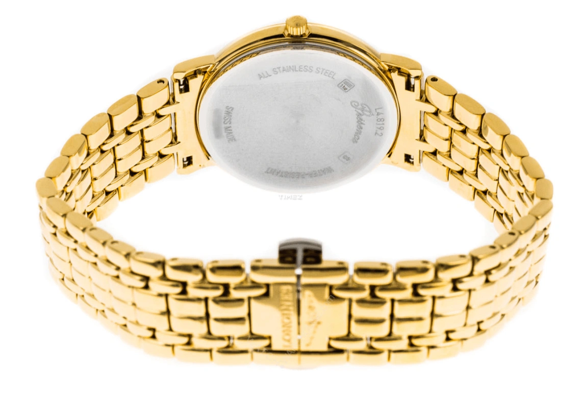 Longines,Presence 33mm,33mm,Stainless Steel,White,Quartz,Day,26280hours,L4,L4.819.2.11.8
