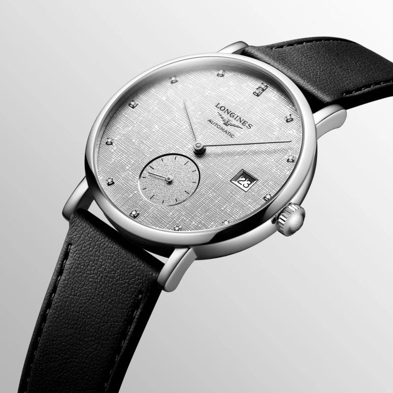 Longines,Elegant 39mm,39mm,Stainless Steel,Silver,Automatic,72hours,In-house Caliber,L4,L4.812.4.77.2