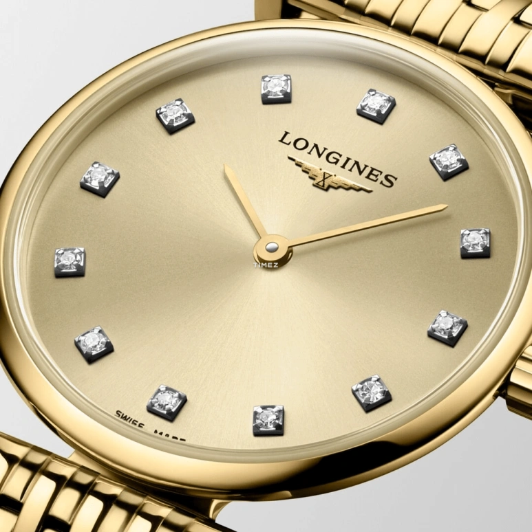 Longines,La Grande Classique 24mm,24mm,Stainless Steel,Gold,Quartz,26280hours,In-house Caliber,L4,L4.209.2.37.E