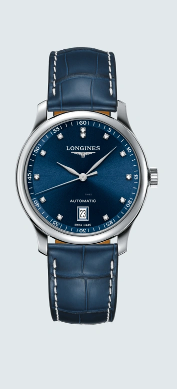 Longines,Heritage Classic 38.50mm,38.50mm,Stainless Steel,Blue,Automatic,Day,72hours,L2,L2.628.4.97.0