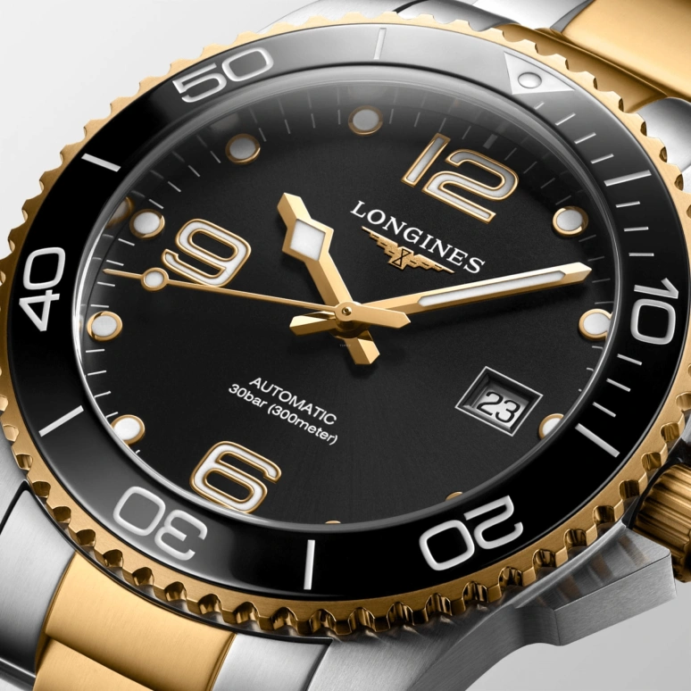 Longines,Sport 41mm,41mm,Stainless Steel,Black,Automatic,72hours,In-house Caliber,L3,L3.781.3.56.7