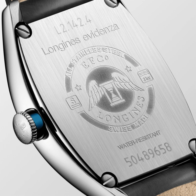 Longines,Heritage Classic 26x30.60mm,26x30.60mm,Stainless Steel,Black,Automatic,45hours,In-house Caliber,L2,L2.142.4.56.2