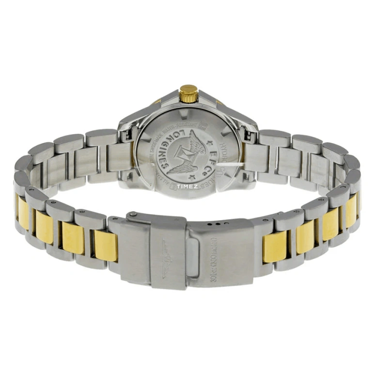 Longines,HydroConquest 25mm,25mm,Stainless Steel,White,Quartz,Day,Sapphire,Crystal Glass,L3,L3.198.3.87.7