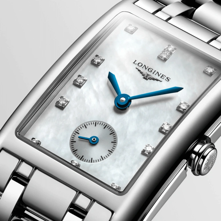 Longines,DolceVita 23mm,23mm,Stainless Steel,White,Quartz,26280hours,In-house Caliber,L5,L5.512.4.87.6