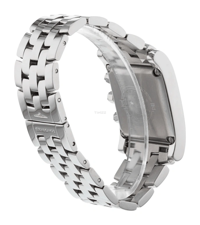 Longines,DolceVita 27.80mm,27.80mm,Stainless Steel,Grey,Quartz,Chronograph,Day,L5,L5.656.4.73.6